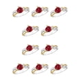thumbnail image 1 of Jumpingount Anillo de rosa roja 3D para mujer, hojas de flores, diamantes de imitación, joyería sencilla de tonos, estilo europeo para boda, siete 10Conjunto, 1 of 6