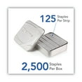 thumbnail image 6 of Optima High-Capacity Staples, 0.38" Leg, 0.5" Crown, Steel, 125/Strip, 20 Strips/Box, 6 of 6