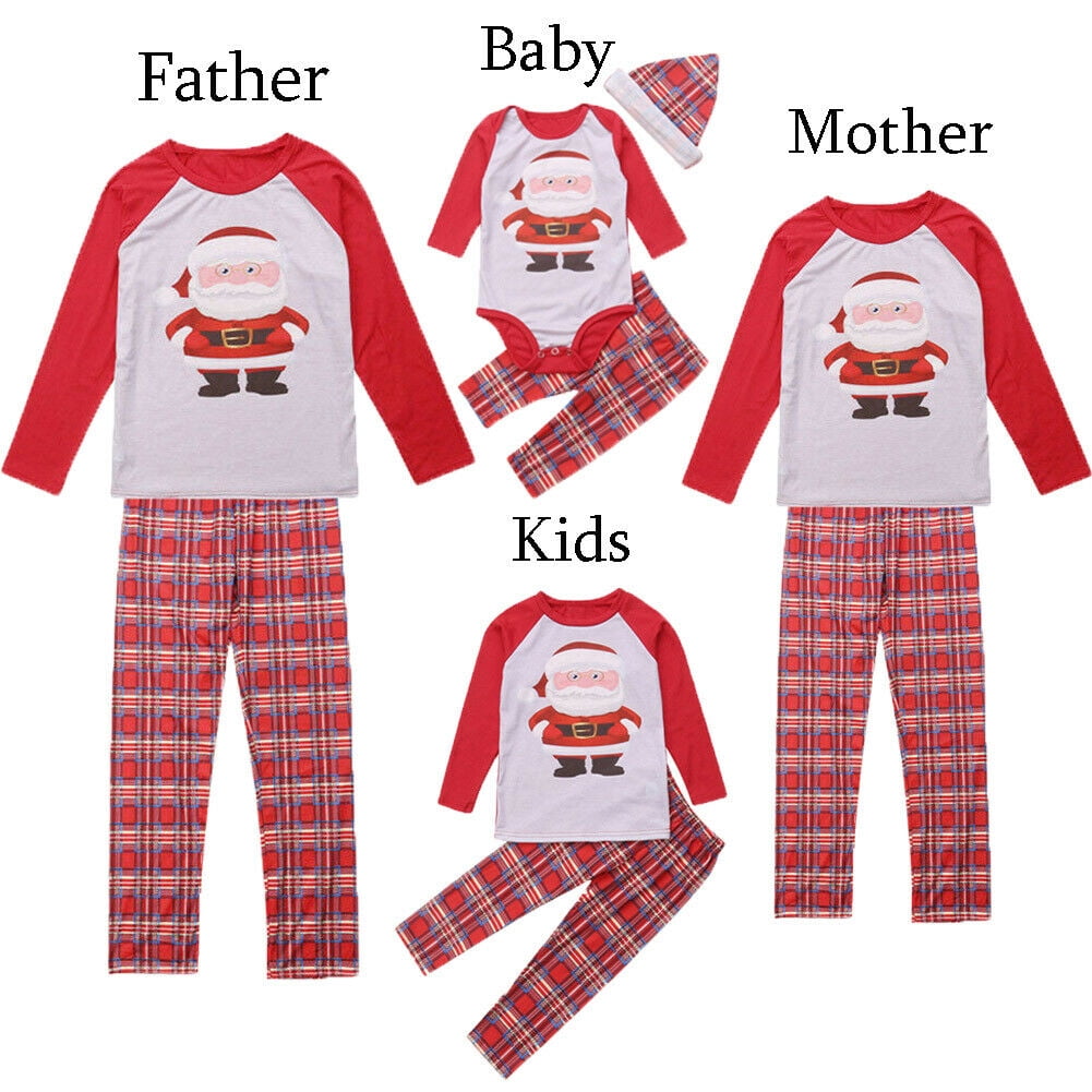 matching pajamas with baby