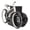 White, variant on YAHHU Bicycle Flip Clock Bike Shaped Retro Vintage Mechanical Flip Down Desk Tabletop Clock Battery Operated Decorative Timepiece for Home Office Living Room Decor, 8 x 2.8 x 5.1 inches, White