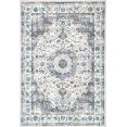thumbnail image 2 of nuLOOM Paisley Verona Vintage Persian Area Rug, 8' Square, Grey, 2 of 4