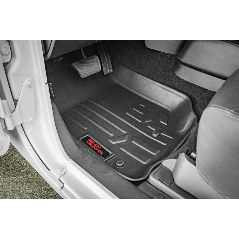 Rough Country Floor Mats for 2020-2022 Jeep Gladiator JT - M-61505
