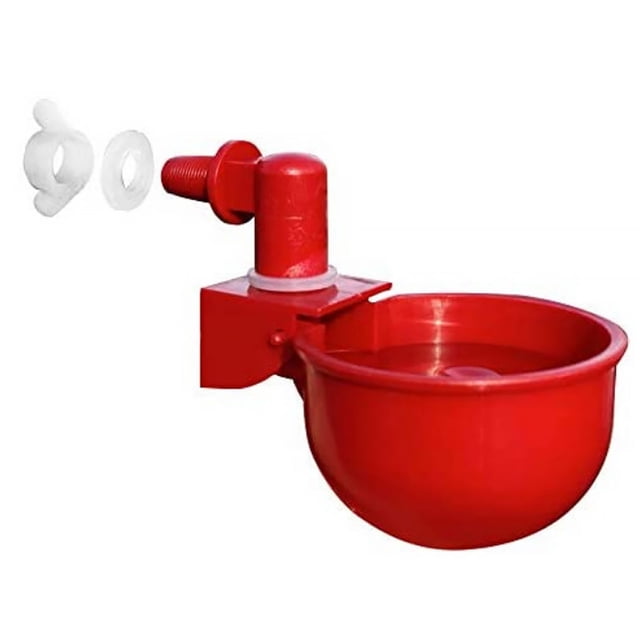 Relleno automático Aves de corral de aves de corral de aves de agua Animal Plastic Water Bowl Polluelos Agua Cubo de agua Alimentador Hogar Patios Patios Agotamiento seitruly HA047918-00