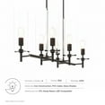 thumbnail image 7 of Skylark 6-Light Chandelier Clear Black, 7 of 7