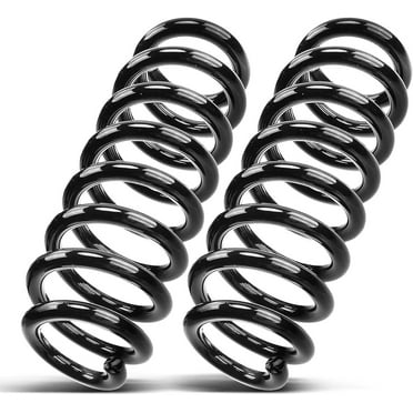 A-Premium 2Pcs Front Suspension Coil Spring Set Compatible with Dodge Ram 1500 2006-2008 3.7L 4.7L RWD, Driver and Passenger Side, Replace# 55366812AC