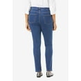 thumbnail image 2 of Woman Within Plus Size Stretch-Denim Slim-Leg Five-Pocket Jeans, 2 of 6
