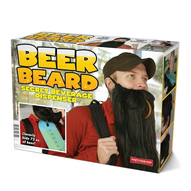Prank Pack Prank-O Beer Barba Gag, caja de regalo para bromistas