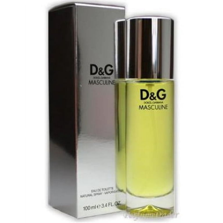 Masculine by Dolce Gabbana for Men Eau De Toilette Spray 3.4oz
