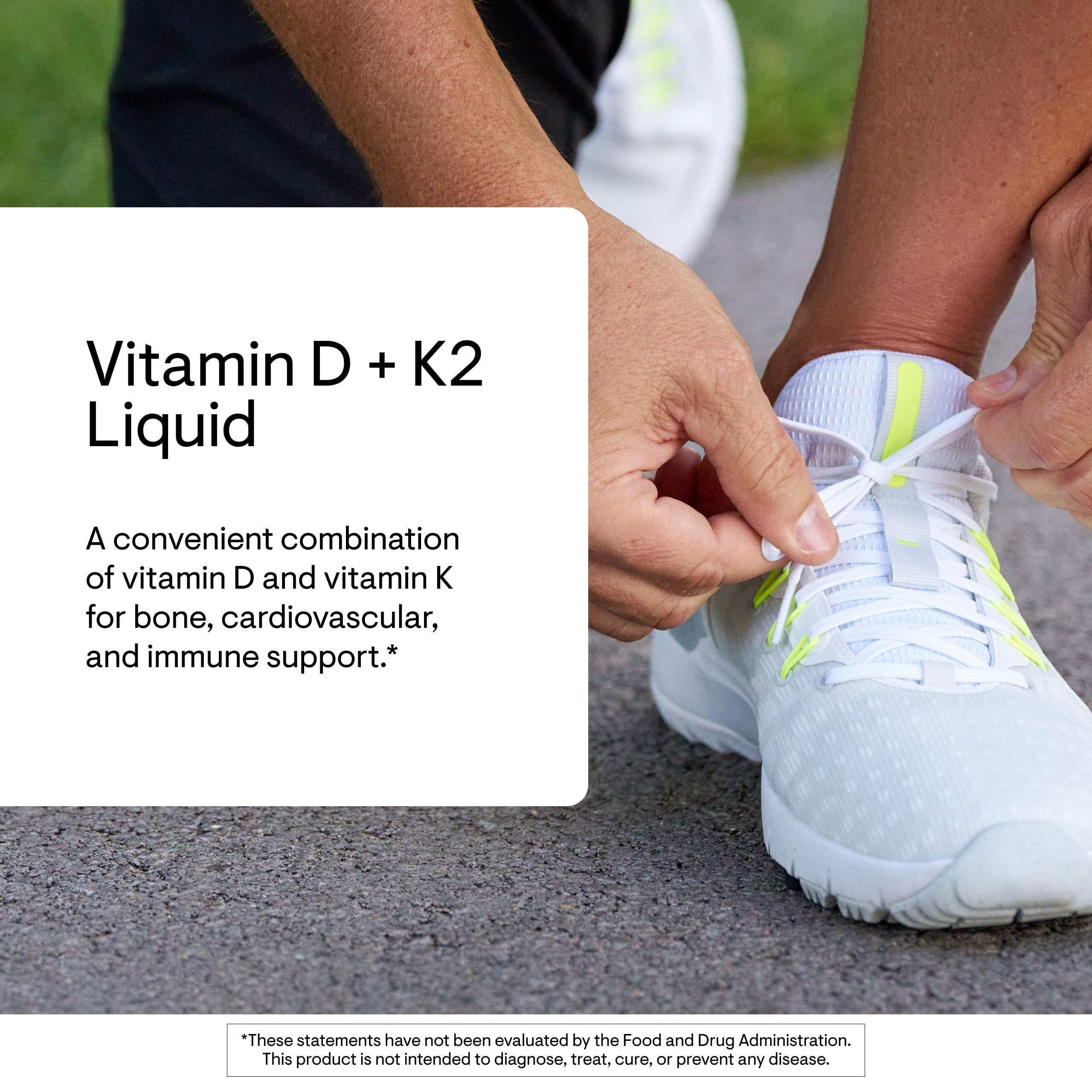 THORNE - Vitamin D + K2 Liquid with a metered dispenser - Vitamins D3 and K2 to Support Healthy Bones and Muscles* - 1 Fl Oz (30 ml) - 600 servings