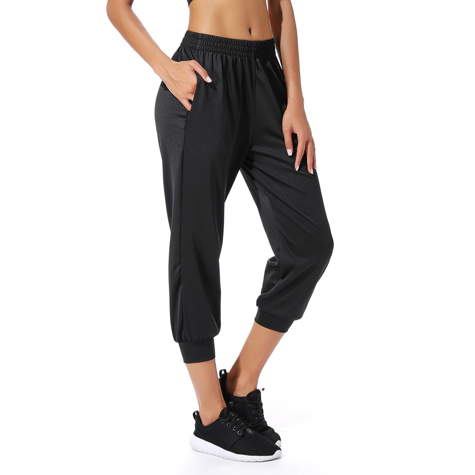 CROSS1946 Womens Relax Fit Jogger Sweatpants With Pockets Drawstring ...