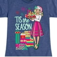 thumbnail image 3 of Barbie - Tis The Season - Toddler And Youth Short Sleeve Graphic T-Shirt, 3 of 5