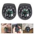 thumbnail image 3 of KAKOWELY 2 PCS Detachable Compass Waterproof Portable Compass Camping Compass Survival Tools for Watch,1.18"X0.98"X0.39", 3 of 4