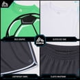 thumbnail image 4 of RBX Boys Athletic Outfit Shorts Set Short Sleeve Shirts Dry Fit Sleeveless Jersey & Shorts 3 Piece, 4 of 7