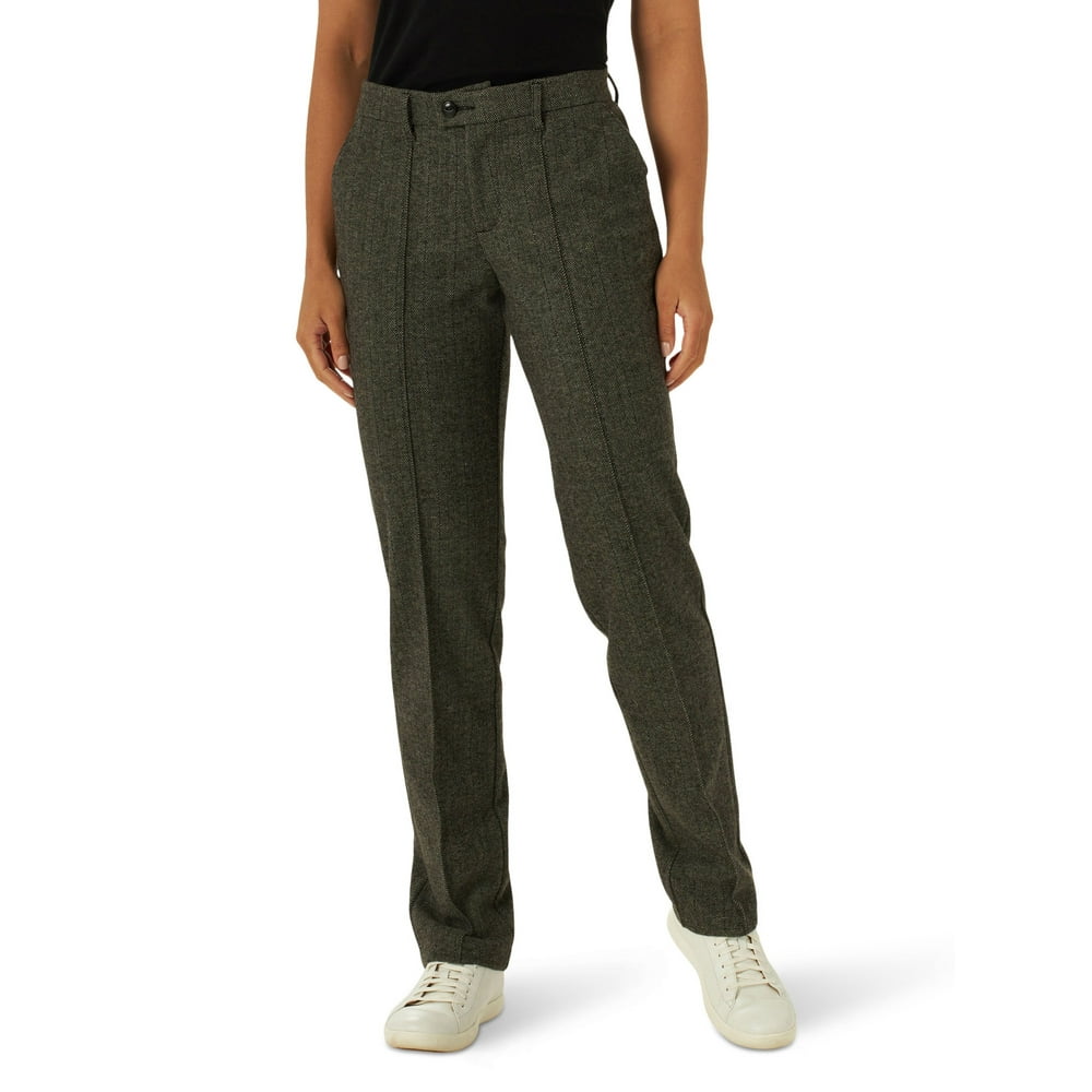 Lee Lee Women's Comfort Knit Straight Leg Pant