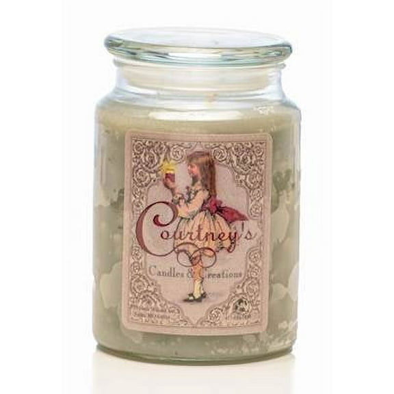 WARM TOBACCO - Courtneys Candles Maximum Scented 26oz Large Jar Candle