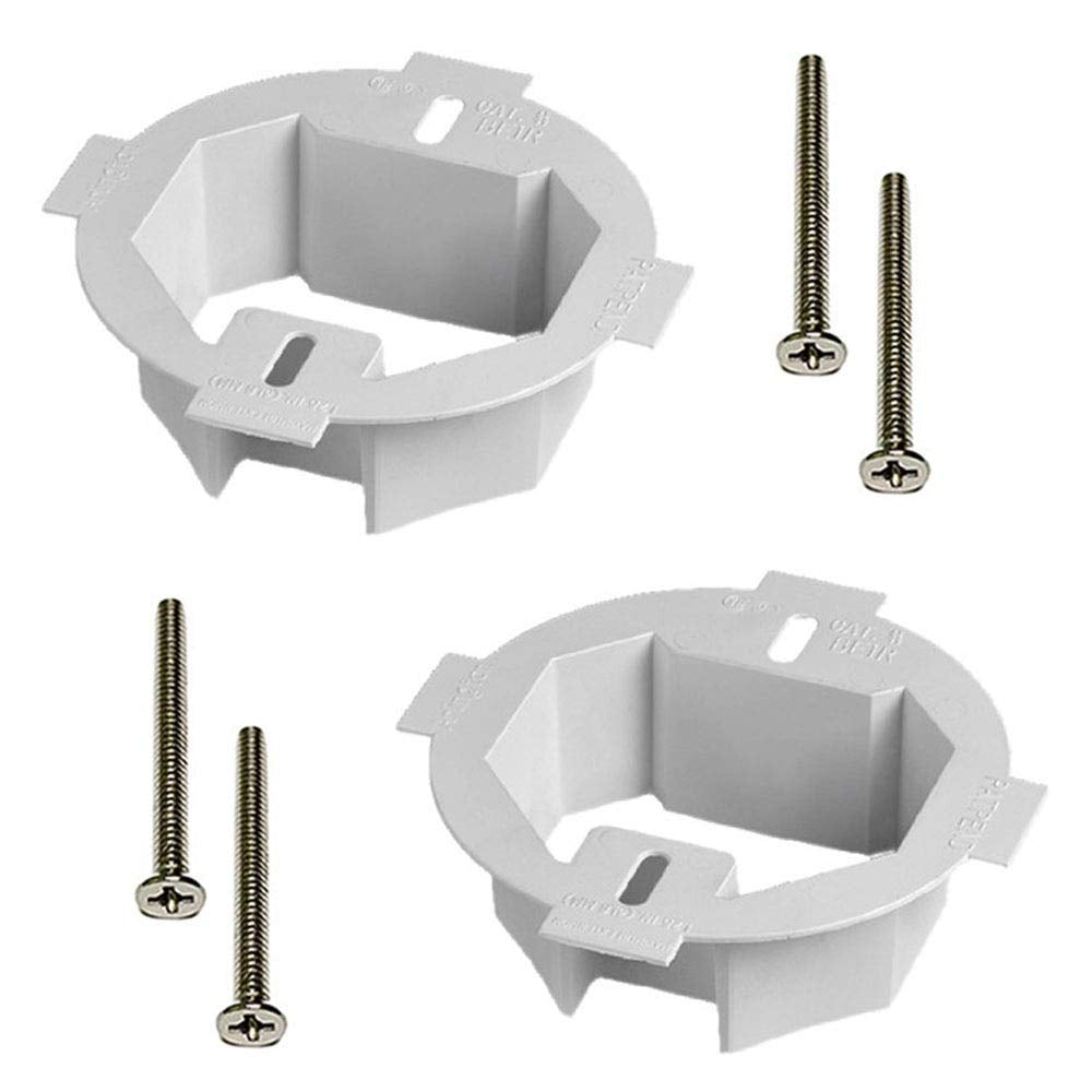 iMBAPrice BE1R2 (2Pack) 1Gang 4.35Inch x 1.5Inch Plastic