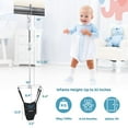 thumbnail image 3 of 2 in 1 Baby Door Jumper, Adjustable Strap and Seat for 6-24 Months Infant Toddler, Foldable, Black, 3 of 10