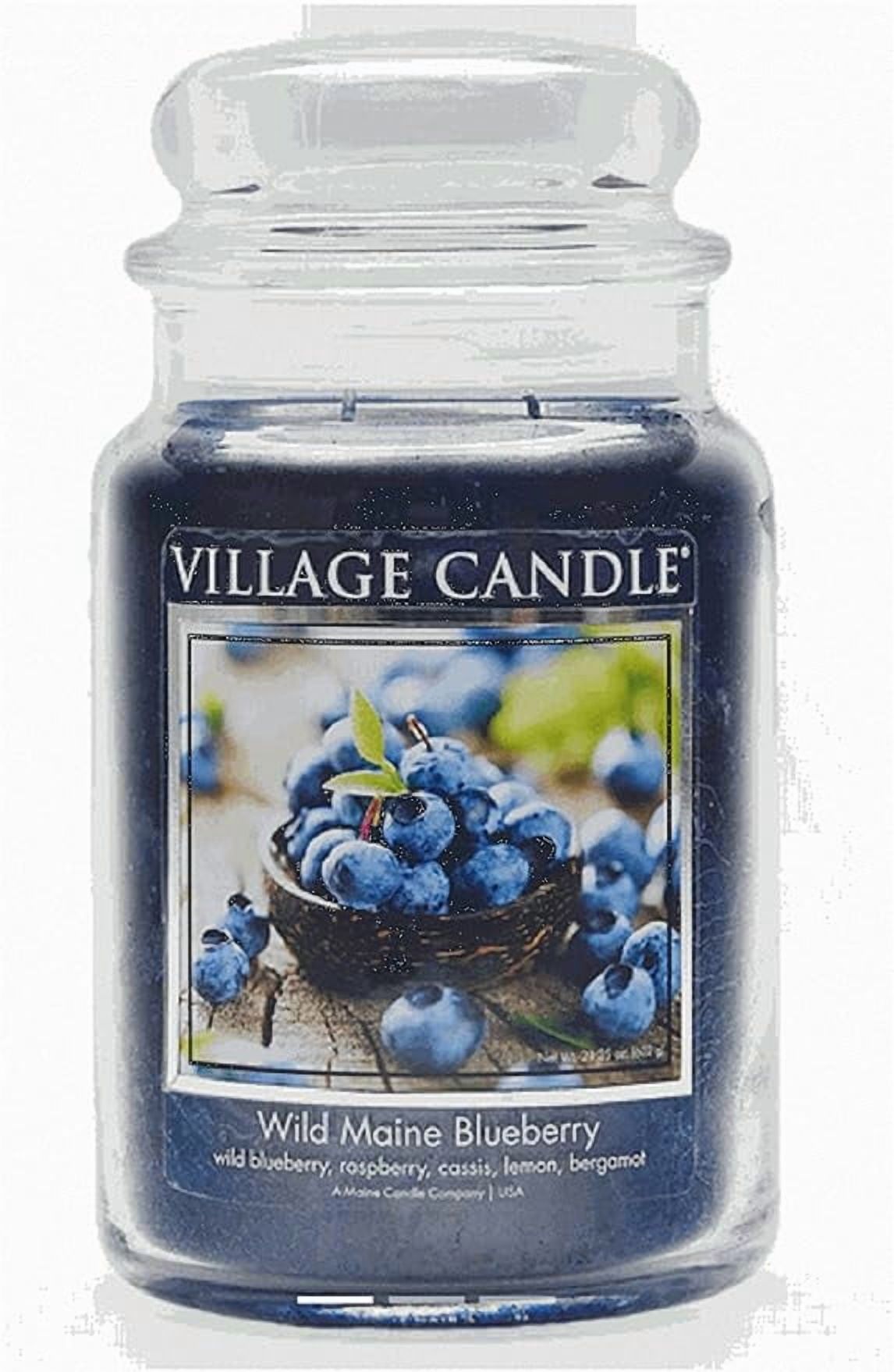 Village Candle Cimitero Dei Fantasmi, Candela Profumata In Barattolo Di Vetro 760ml, Note Di Incenso E Sandalo, 170 Ore Di Combustione