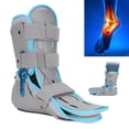 thumbnail image 1 of Ankle Sprain Fixing Splint, Front Baffle Washable Lining Adjustable Angle Comfortable Wear Ankle Fracture Sprain Protector  for Ankle Valgus Left,Right, 1 of 7
