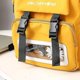 thumbnail image 3 of Mochilas escolares impermeables para niñas adolescentes Flores lindas Oxford negro-- BmatwkZeng Bmatwe Jersey, 3 of 5