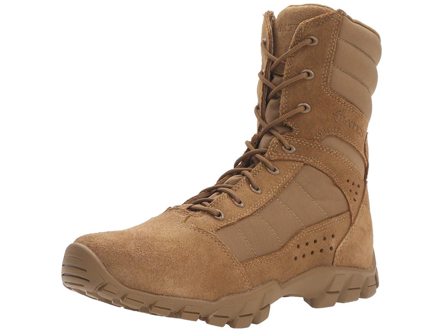 bates coyote brown steel toe boots