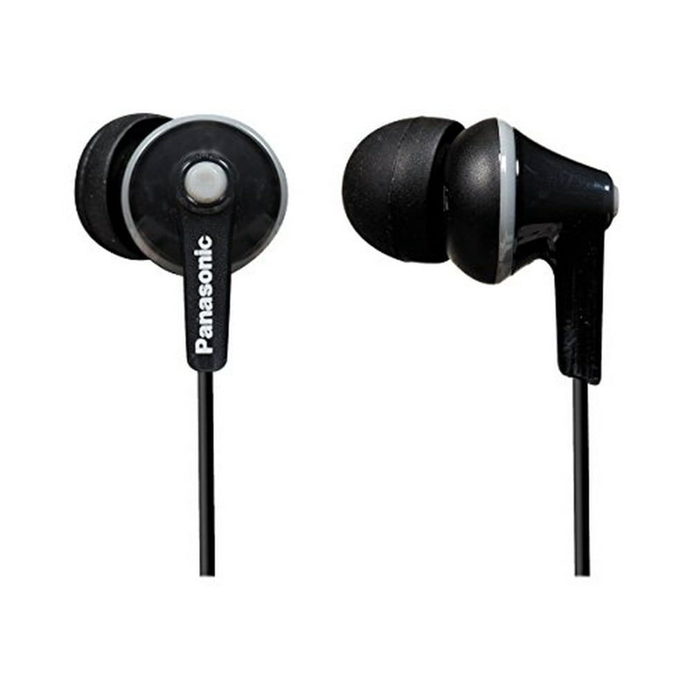 Panasonic Wired Earphones 3.5 mm Jack Black (RPHJE125K)