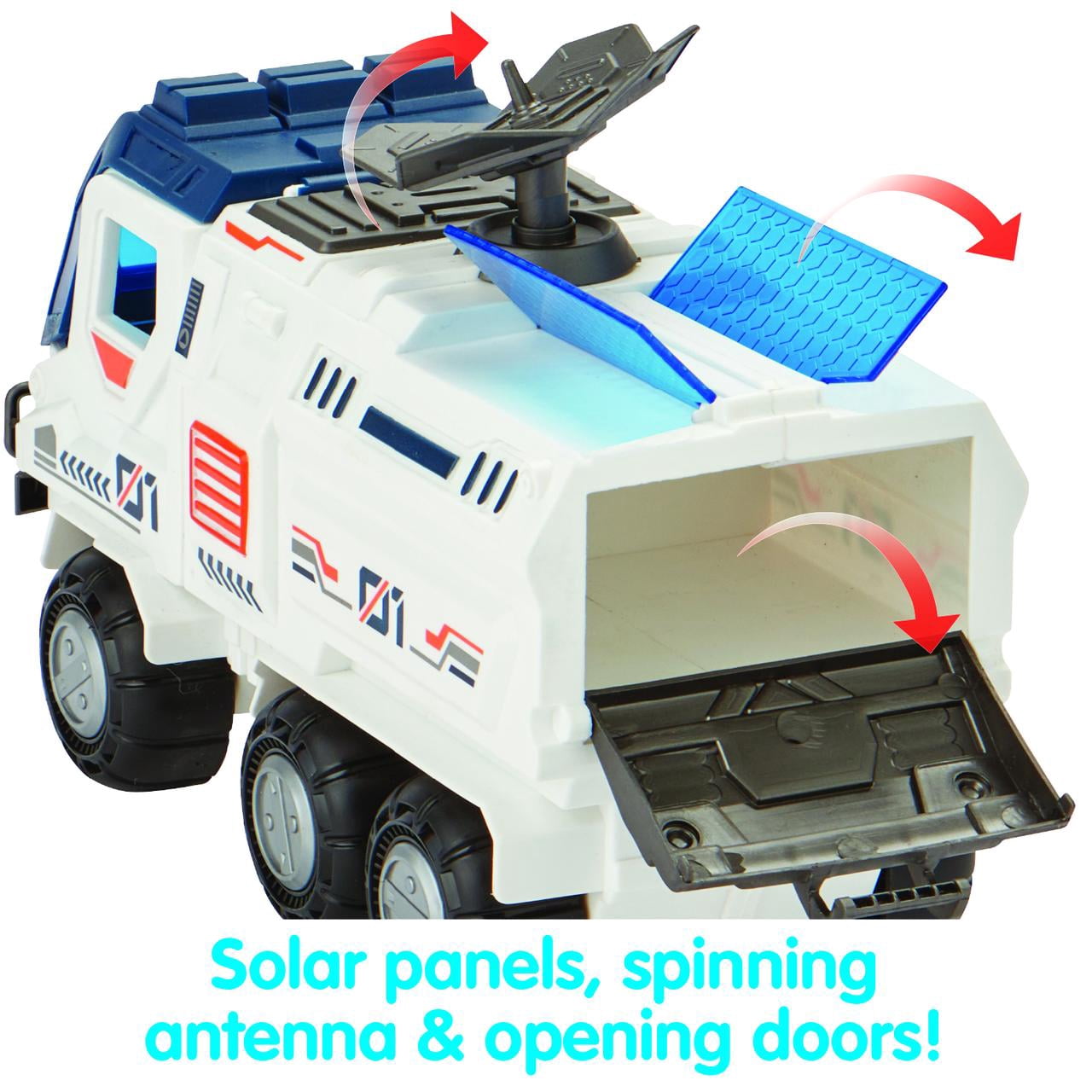 Kidoozie Interstellar Shuttle Mission – Shuttle, Space Rover, Astronauts & Accessories – Ages 3 Years+