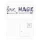 thumbnail image 1 of Tarjeta Postal Unbranded El Amor es Magia Cute Quote Set de 20pcs Cumpleaños Gracias, 1 of 3