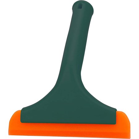 Flexible Shower Squeegee, Small Car Squeegee with 7.5in Long Handle, Silicone Squeegee for Glass, Window, Shower Door, Bathroom Glass, Car Windshield