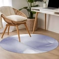 thumbnail image 4 of Purple Marble Round Area Rug 3Ft Washable Small Circle Rugs for Kitchen Entryway, Modern Minimalism Abstract Aesthetic Art Non-Slip Carpet Floor Mats Indoor Outdoor Carpet Runner Aesthetic Home Decor, 4 of 8