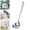 Silver-1, variant on ZFSBZBS Soup Ladle 304 Stainless Steel Spoon Kitchen Serving Sauce Server - Silver