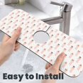 thumbnail image 6 of Xecao Poodle Dog for Kitchen Sink Splash Guard Faucet Mat , Faucet Guard & Draining mat, (15" X 5.5" ), 6 of 7