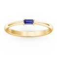 thumbnail image 2 of East-West Stackable Baguette Ring in 10K Yellow Gold, 2 of 3