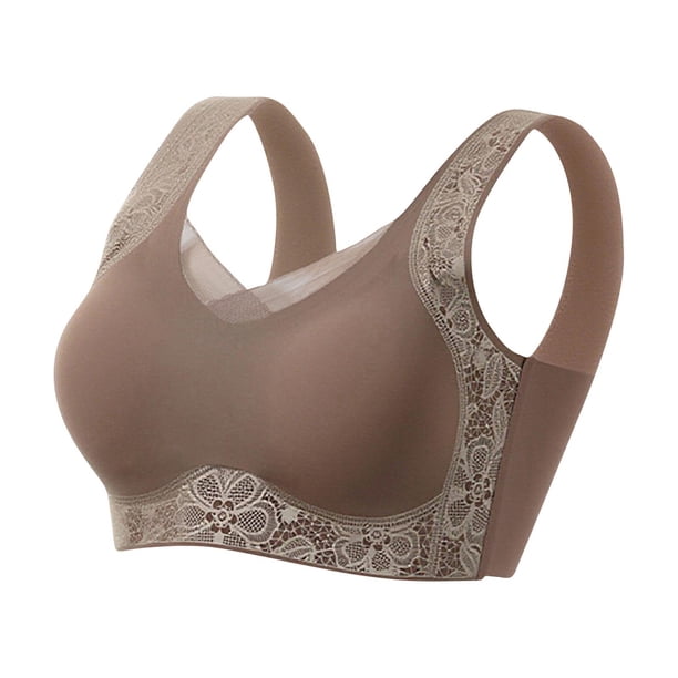 Ropa Interior Y Sujetadores de las Mujeres Color Bloqueado Encaje Patchwork Push-Up, Ropa Interior Confort Transpirable para el Uso Diario