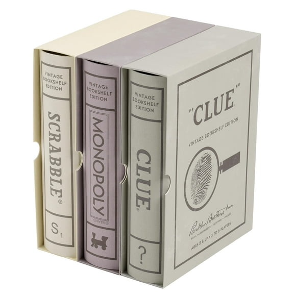 Estantería vintage de Board Game Collection WS Game Company