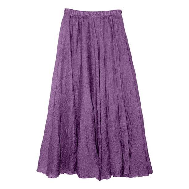 Jupe Violet pour Femme - Nouvelles collections printemps-Été