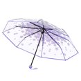 thumbnail image 2 of Transparent Clear Umbrella, 2 of 6