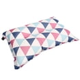 thumbnail image 4 of Automatic Inflatable Pillow High Elasticity Compression Foam Ethnic Style Causal Blow Up Camping Pillow for Outdoor Red, Blue and White Print,InflatableCampingPillow,BlowUpCampingPillow, 4 of 5