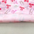 thumbnail image 6 of WUANDIXFA Girls 2 Piece Pajama SetsGirls Satin Button Down Long Sleeve Pajama Set 2 Piece Set,Pink,5-6 Years, 6 of 8