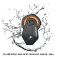 thumbnail image 4 of FreedConn Motocycle Helmet Waterproof and Wireless Bluetooth Headset TMAX-E /FM Radio/1000M Intercom/6 Riders Intercom/ Moto Biking & Skiiing/2 in 1 microphone;, 4 of 9
