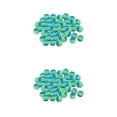 thumbnail image 1 of Wosthever 50x EVA Sponge Golf Balls Stripe  Ball Foam  Practice Golf 2piezas Azul 42 mm, 1 of 1