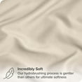 thumbnail image 2 of Bare Home Pillowcase Set - Premium 1800 Collection - Double Brushed - Ultra Soft - Standard Size, Sand, 4 Count, 2 of 7
