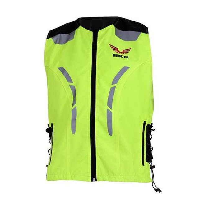 Chaleco para Moto Bkr Motociclista Illumine Talla M Amarillo