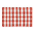thumbnail image 1 of Design Imports CAMZ12561 26 x 40 in. Buffalo Check Rag Rug, Vintage Red & White, 1 of 2