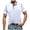 White, variant on YYDGH Men's Muscle Slim Henley Shirts Summer Casual Short Sleeve Crewneck T-Shirt Gym Workout Athletic Shirt Tees with Button