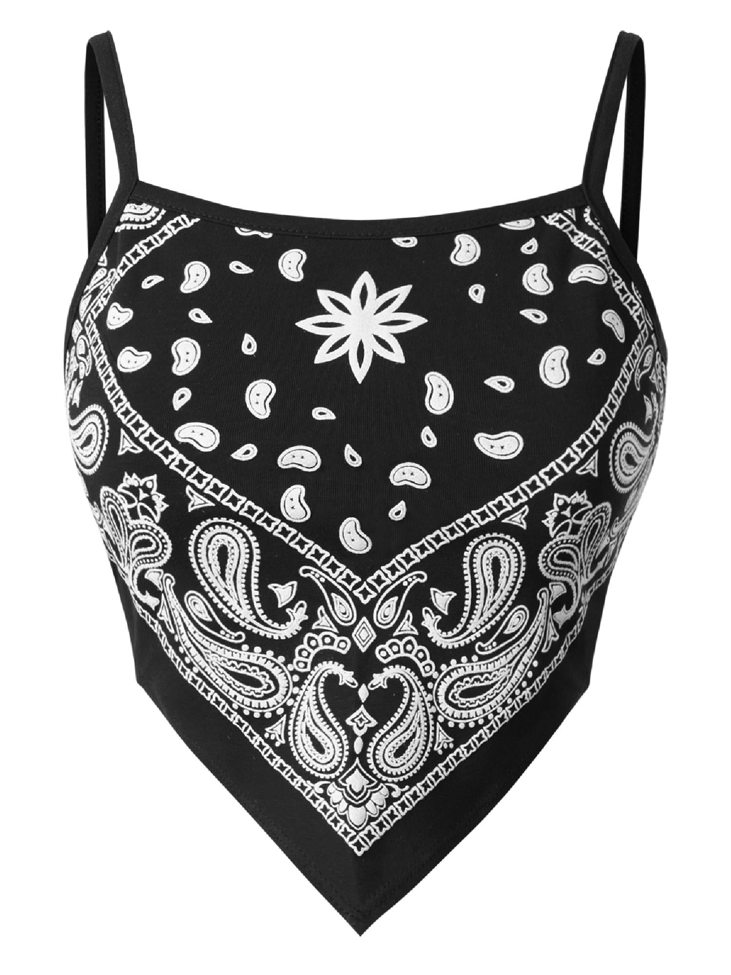 Bandana Crop Top Shirt 