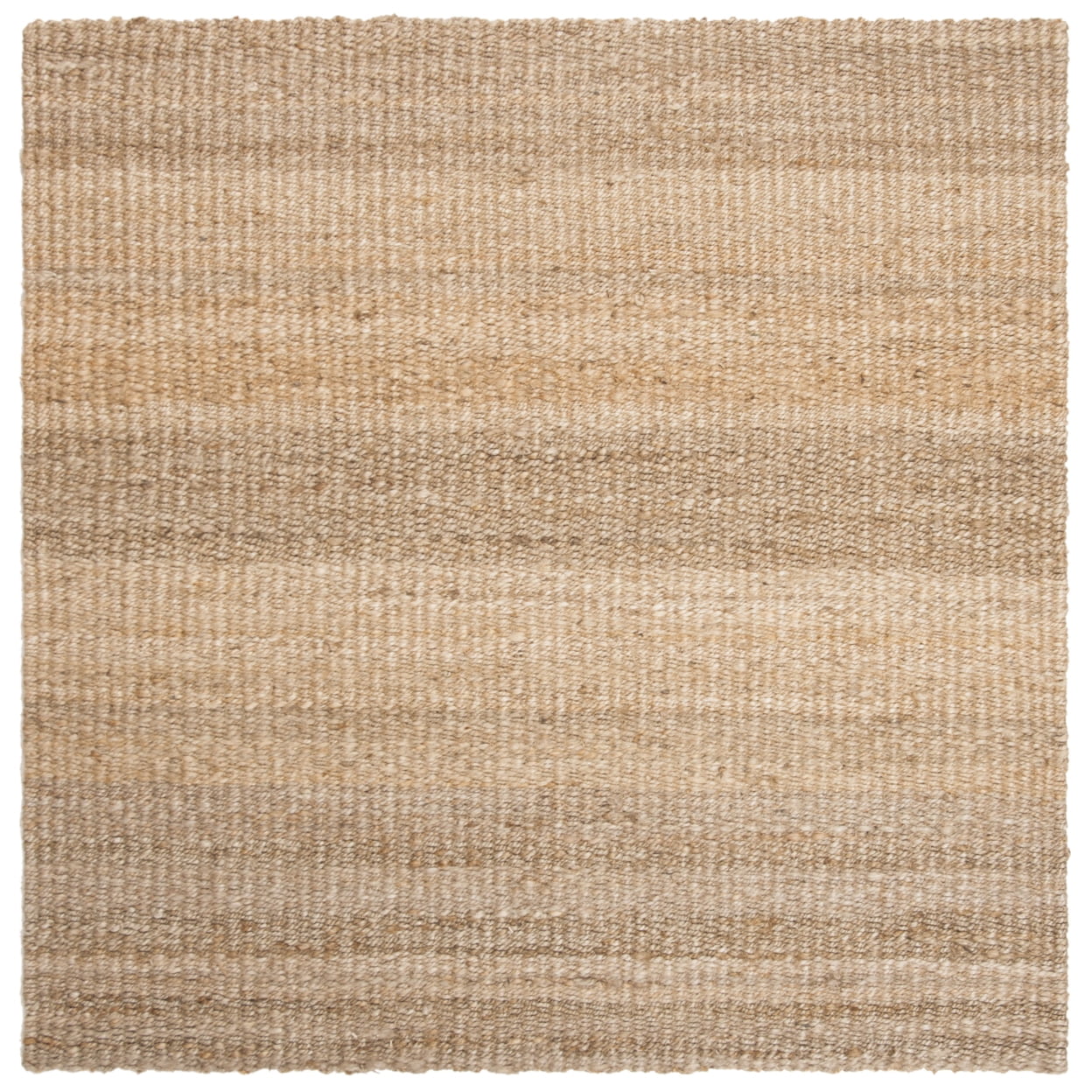 SAFAVIEH Natural Fiber Jerald Braided Jute Area Rug, Natural, 7' x 7' Square