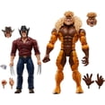 thumbnail image 2 of Marvel Legends X-Men 6 Inch Action Figure 50th Anniversary 2-Pack - Logan vs Sabretooth, 2 of 2