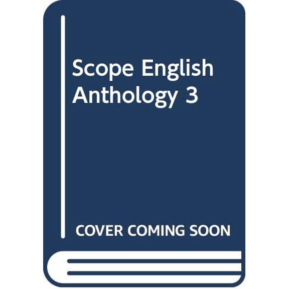 Pre-Owned Scope English Anthology 3 Paperback
