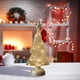 thumbnail image 5 of Glas Kerstboom Nachtlampje Adorno Decorativo LED Verlichte Regalo Mini Árbol de Navidad Blanco, 5 of 7